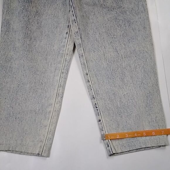 VINTAGE 80s P.S GITANO ACID WASH WOMEN'S JEANS SIZE 12 SHORT - Picture 10 of 16